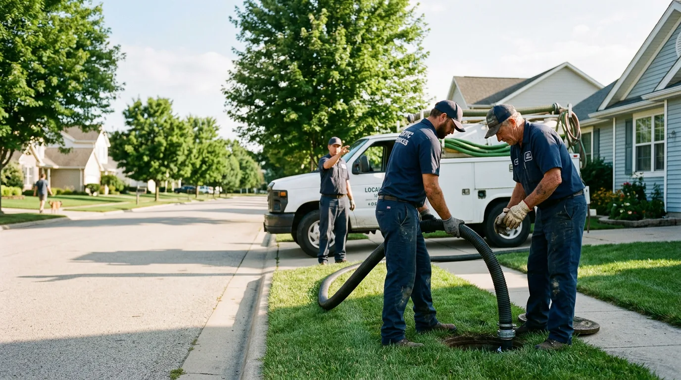 Septic Tank Cleaning in Kettlersville, OH